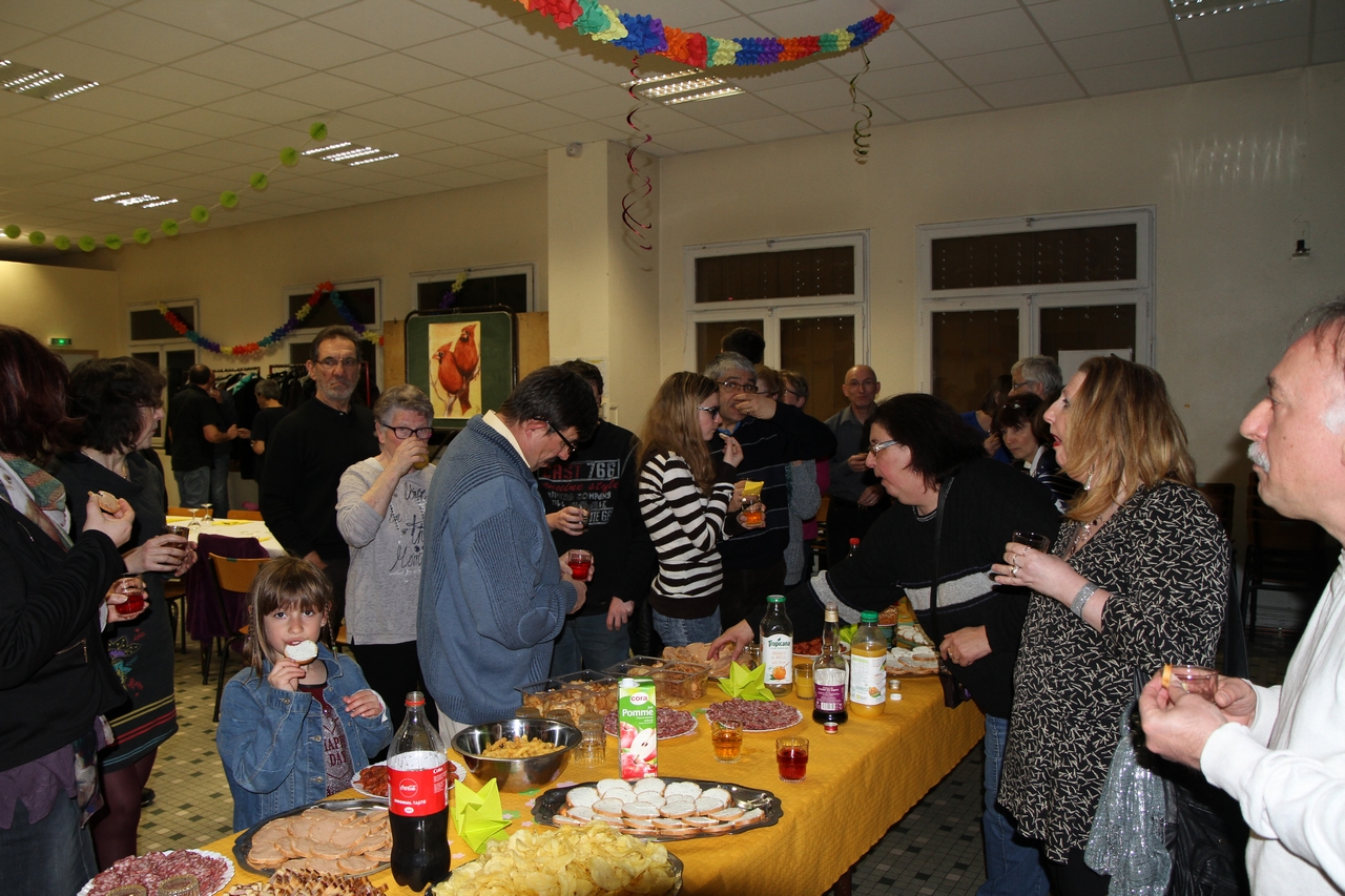 Repas annuel du club 25 mars 2017. 